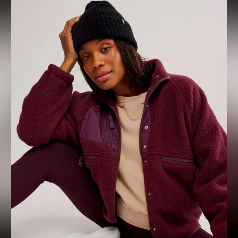 NWT Free People Hit the slopes Jacket x hatch